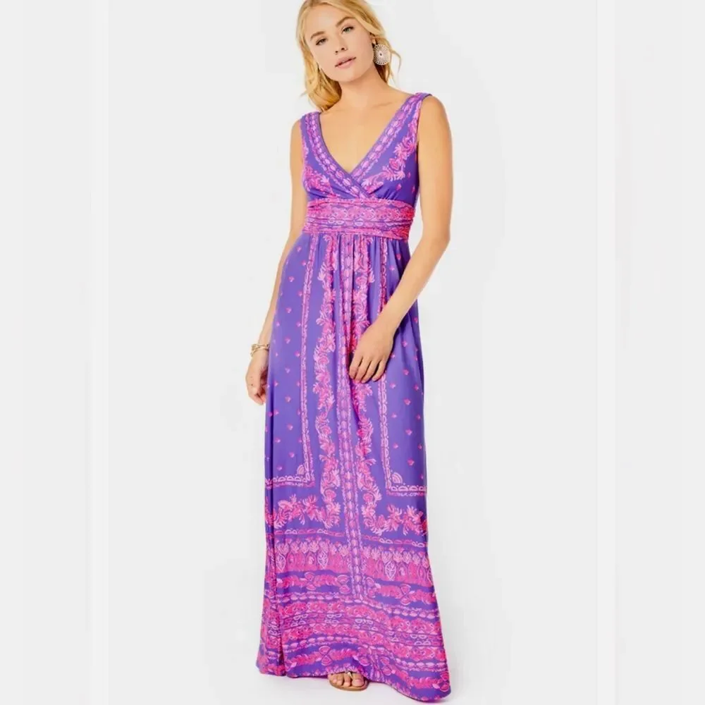 lilly pulitzer margarita maxi dress Lilly Pulitzer Dresses | Lilly Pulitzer Maxi Dress Margarita Nwt Size S | Color: Purple | Size: S